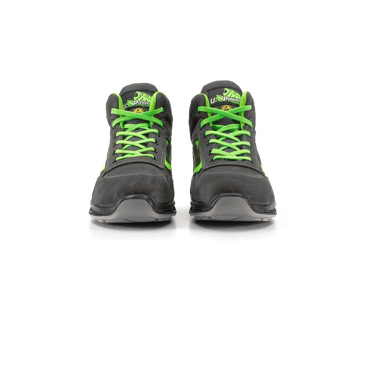 U-Power Scarpa da Lavoro Alta in pelle Nabuk Hummer ESD S3 nr 47 - immagine 4