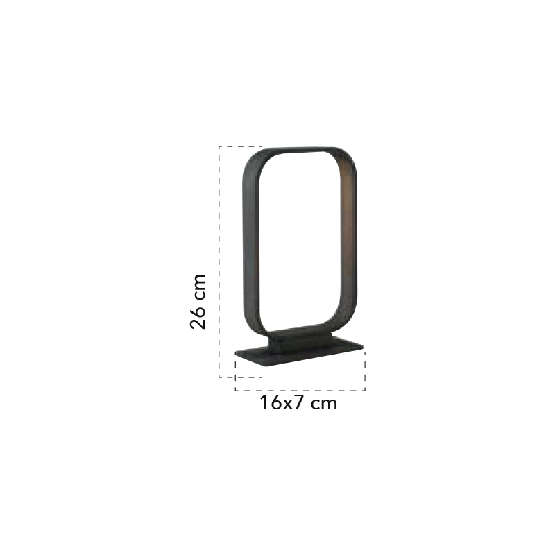 Lampada da tavolo Led Moka – Faneurope - immagine 3